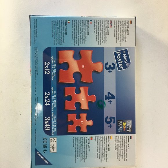 Ravensburger Premium Puzzle Diggers at Work 2 x 24 Age 4+ Sealed New 07 802 8 - Picture 10 of 12